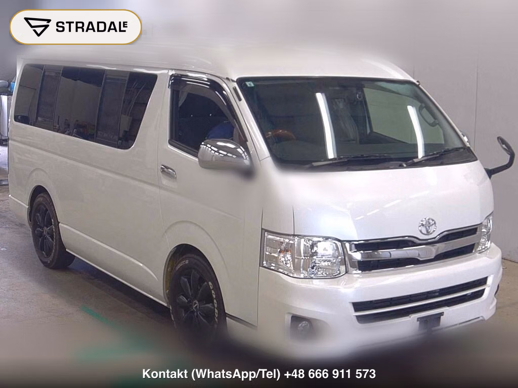 TOYOTA HIACE WAGON 4D GL 2013, aukcja z Japonii, zdjęcie 1