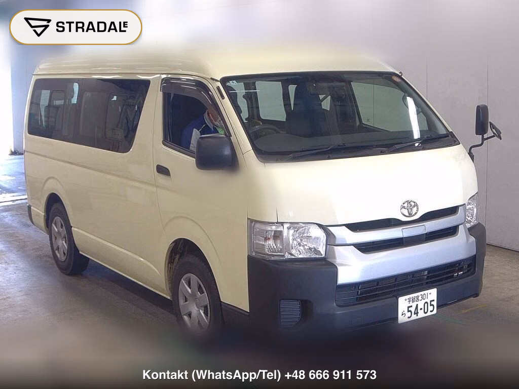 TOYOTA HIACE WAGON 4D 4WD DX 2018, aukcja z Japonii, zdjęcie 1