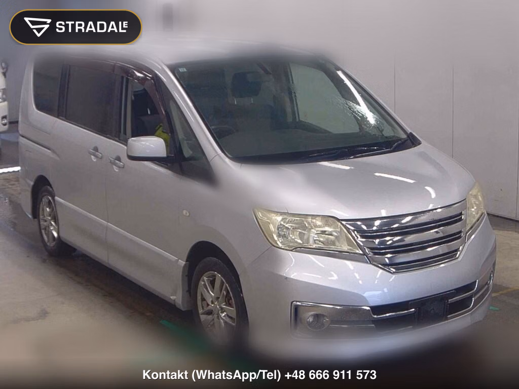 NISSAN SERENA 5D RIDER J PACKAGE 2011, aukcja z Japonii, zdjęcie 1