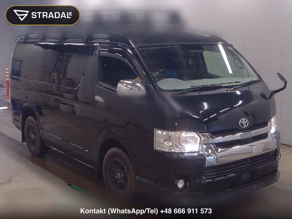 TOYOTA HIACE WAGON 4D 4WD GL 2018, aukcja z Japonii, zdjęcie 1