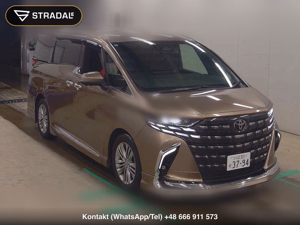 TOYOTA ALPHARD Z 2024, aukcja z Japonii, zdjęcie 1