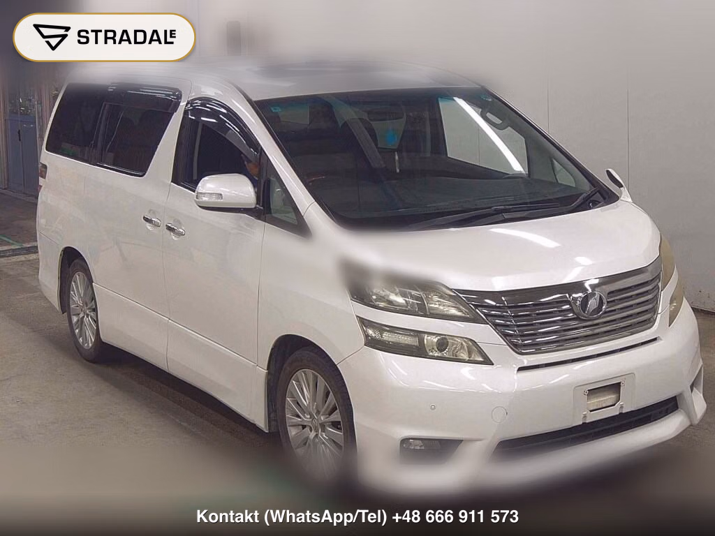 TOYOTA VELLFIRE 2.4Z 2008, aukcja z Japonii, zdjęcie 1
