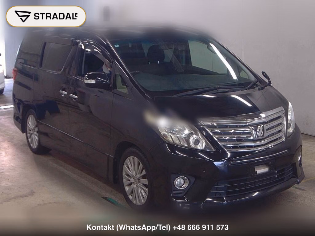 TOYOTA ALPHARD 240S C PACKAGE 2012, aukcja z Japonii, zdjęcie 1