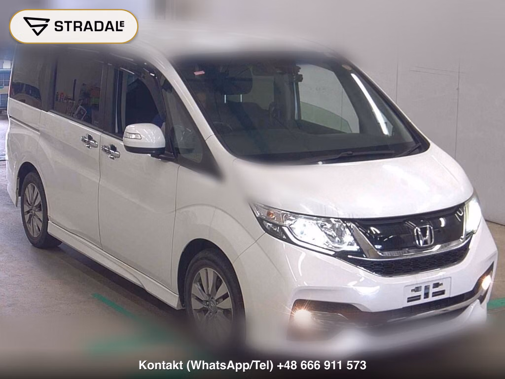 HONDA STEPWAGON SPADA SPADA HONDA SENSING 2016, aukcja z Japonii, zdjęcie 1