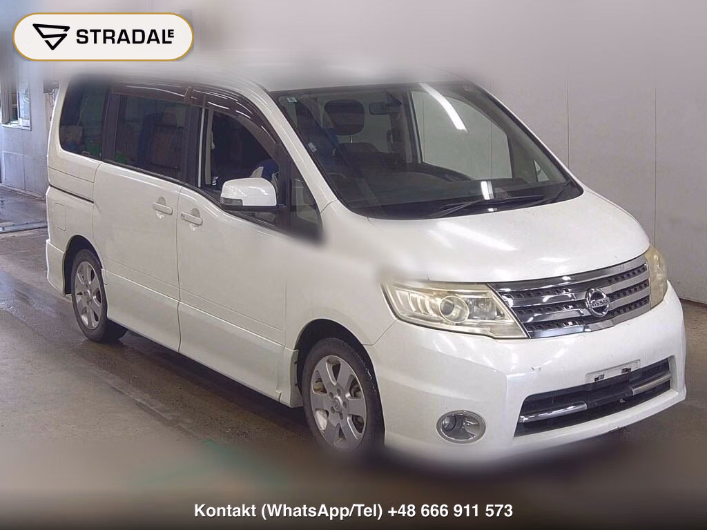 NISSAN SERENA 5D HIGHWAY STAR 2010, aukcja z Japonii, zdjęcie 1