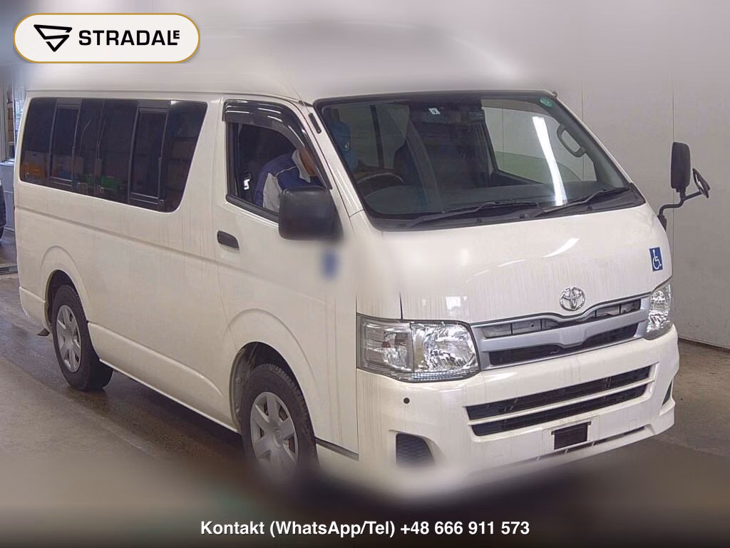 TOYOTA HIACE VAN 5D OTHERS 2012, aukcja z Japonii, zdjęcie 1