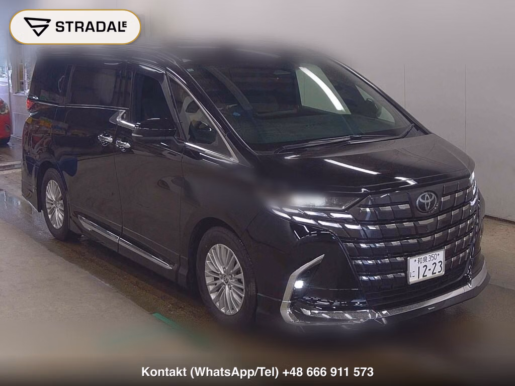TOYOTA ALPHARD Z 2023, aukcja z Japonii, zdjęcie 1