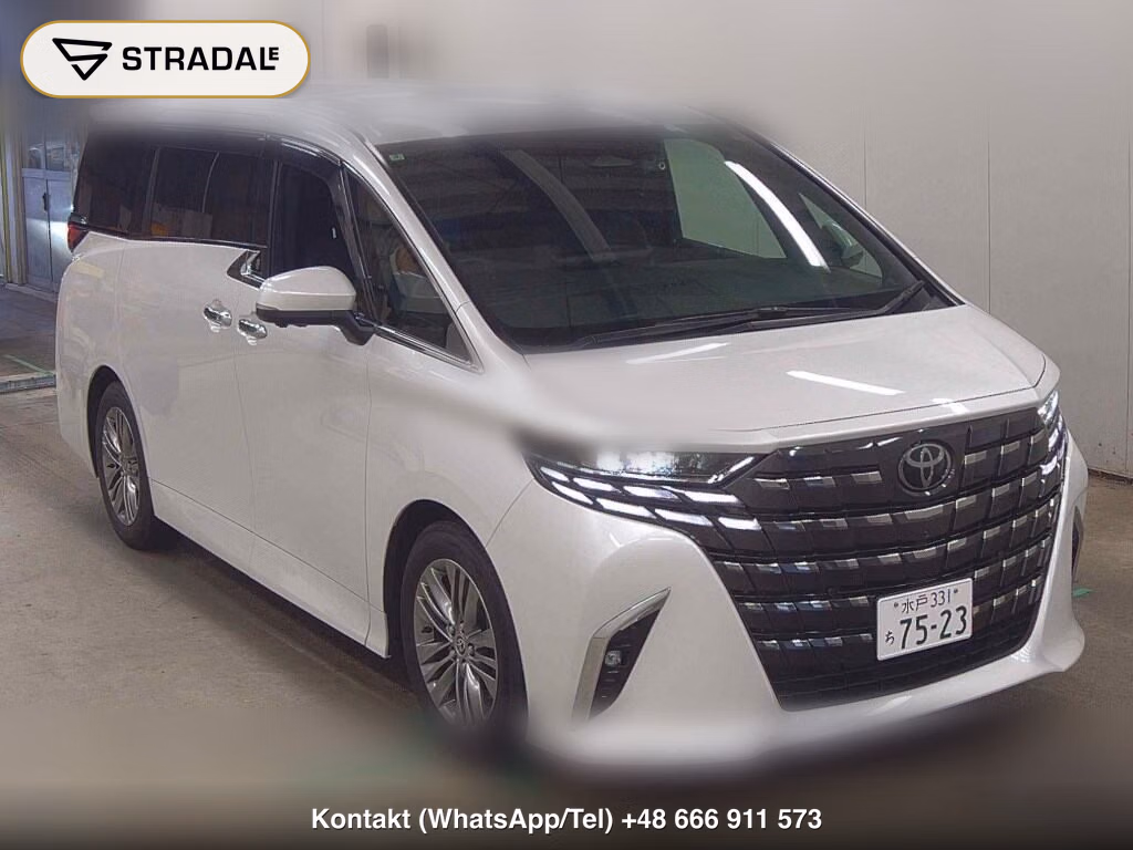 TOYOTA ALPHARD Z 2024, aukcja z Japonii, zdjęcie 1