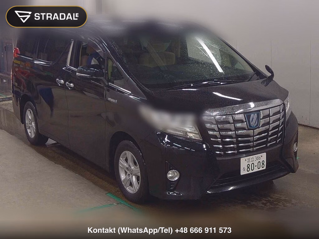 TOYOTA ALPHARD HYBRID 4WD X 2017, aukcja z Japonii, zdjęcie 1