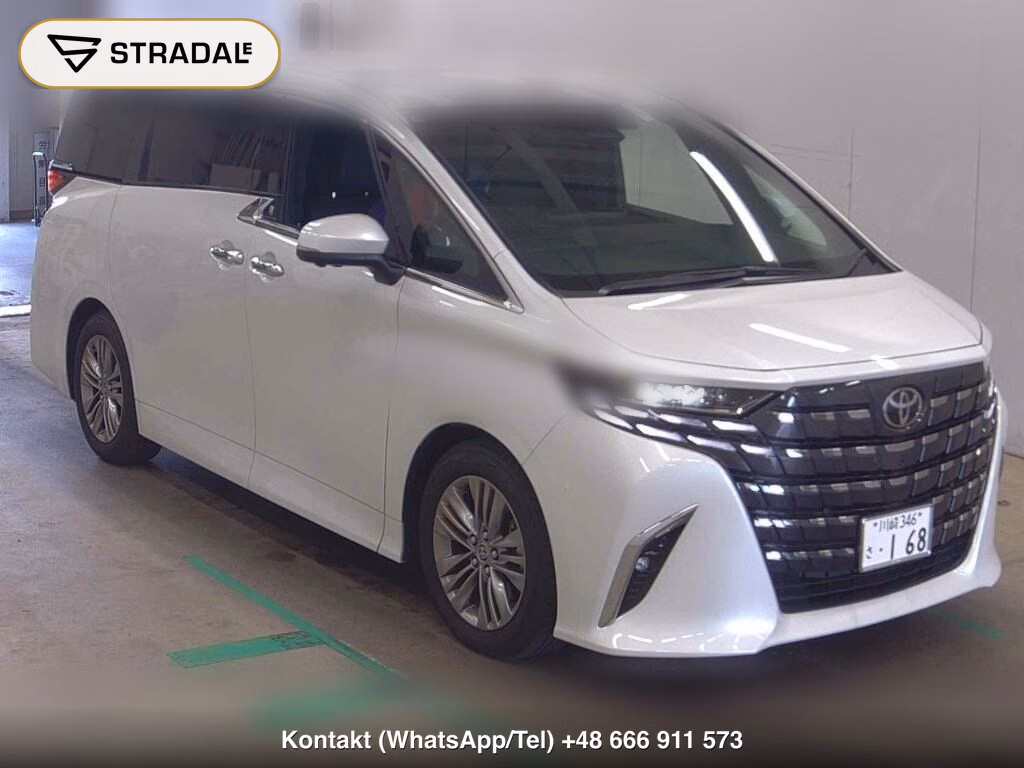 TOYOTA ALPHARD Z 2025, aukcja z Japonii, zdjęcie 1