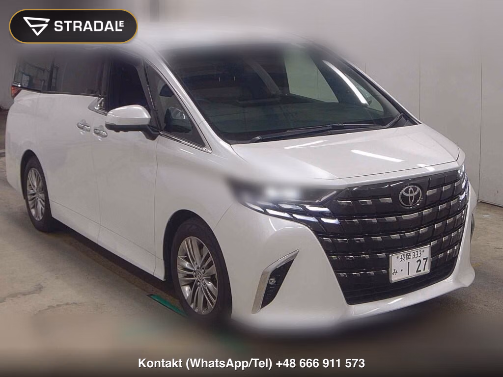 TOYOTA ALPHARD 4WD Z 2025, aukcja z Japonii, zdjęcie 1