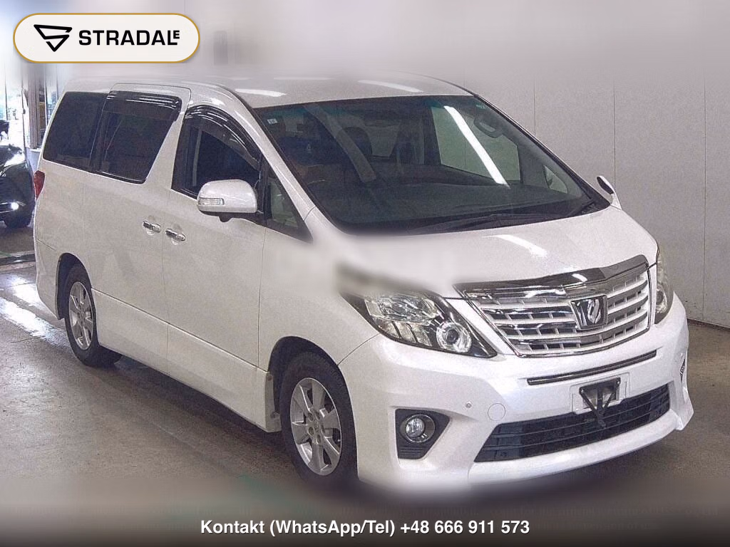 TOYOTA ALPHARD 240S TYPE GOLD 2013, aukcja z Japonii, zdjęcie 1