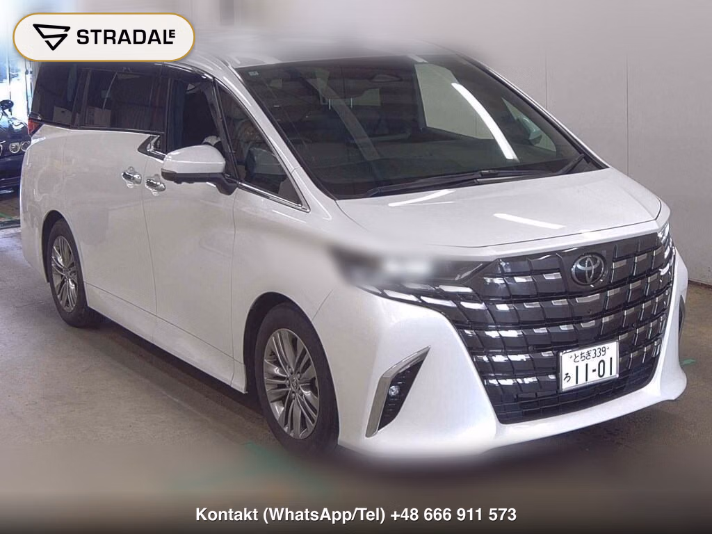 TOYOTA ALPHARD Z 2025, aukcja z Japonii, zdjęcie 1