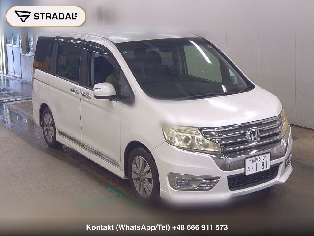 HONDA STEPWAGON SPADA Z INTER NAVI SELECTION 2012, aukcja z Japonii, zdjęcie 1