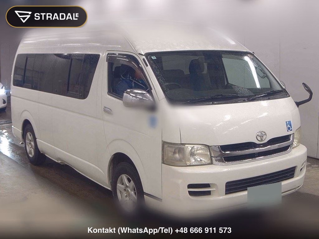 TOYOTA HIACE COMMUTER 4D OTHERS 2008, aukcja z Japonii, zdjęcie 1
