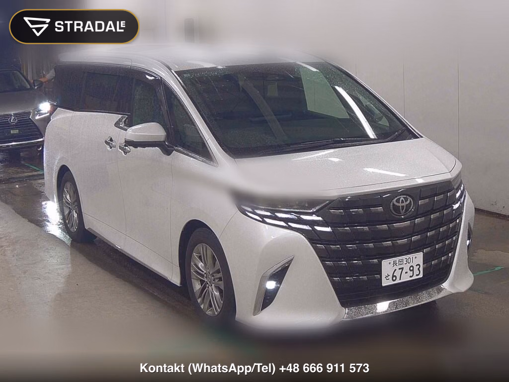 TOYOTA ALPHARD Z 2025, aukcja z Japonii, zdjęcie 1