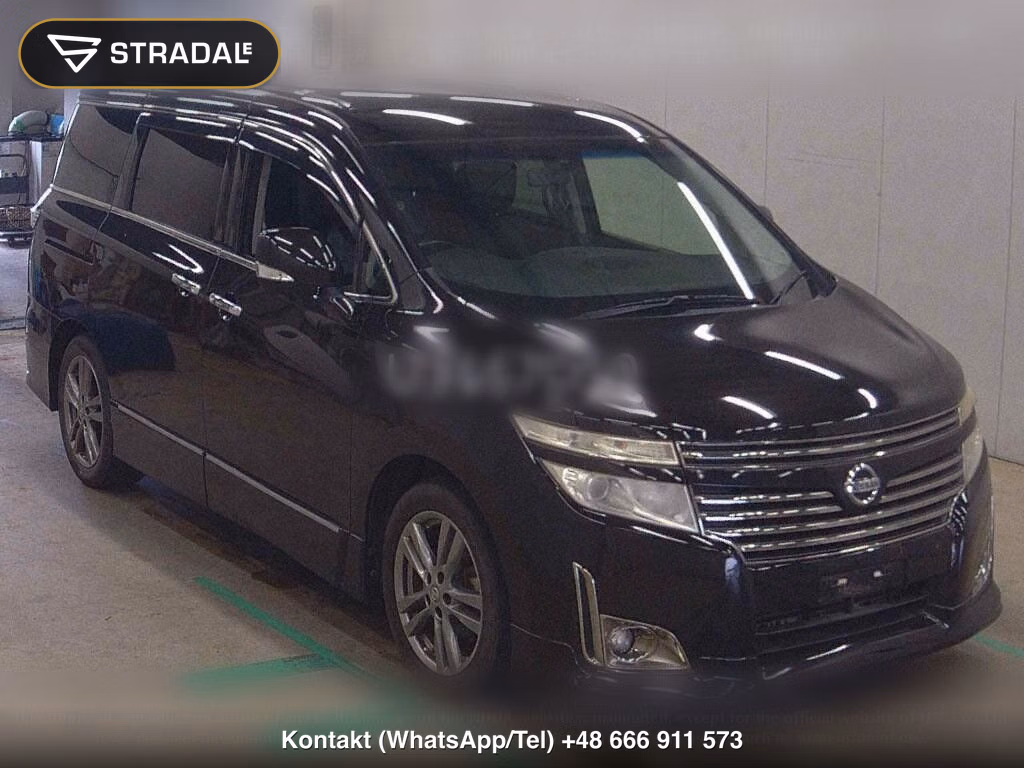 NISSAN ELGRAND 5D 250 HIGHWAY STAR URBAN CHROME BLACK LEAT, miniaturka 2