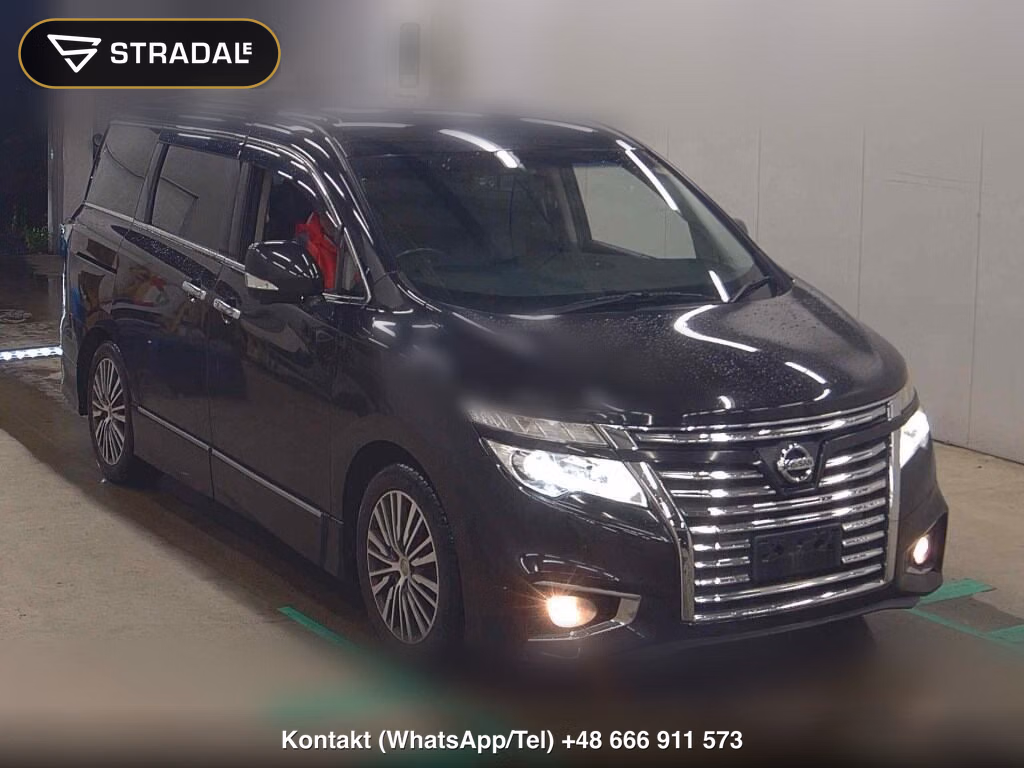 NISSAN ELGRAND 5D 4WD 250 HIGHWAY STAR PREMIUM 2015, aukcja z Japonii, zdjęcie 1