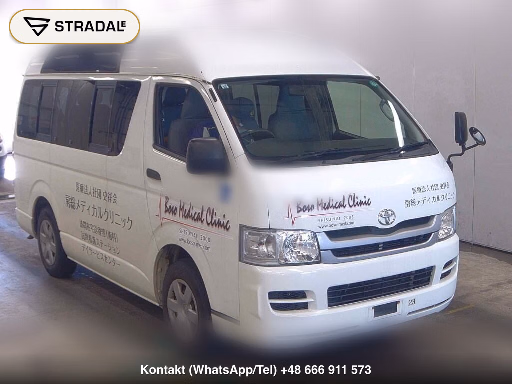 TOYOTA HIACE VAN 5D DX 2006, aukcja z Japonii, zdjęcie 1