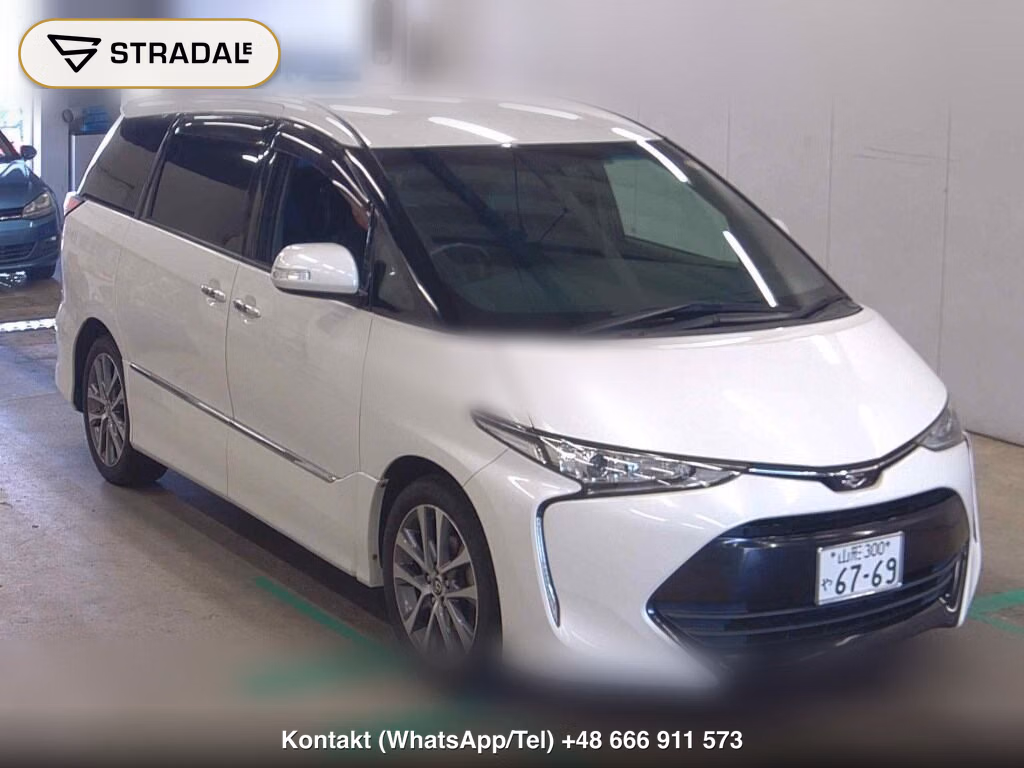 TOYOTA ESTIMA 5D AERAS PREMIUM 2016, aukcja z Japonii, zdjęcie 1