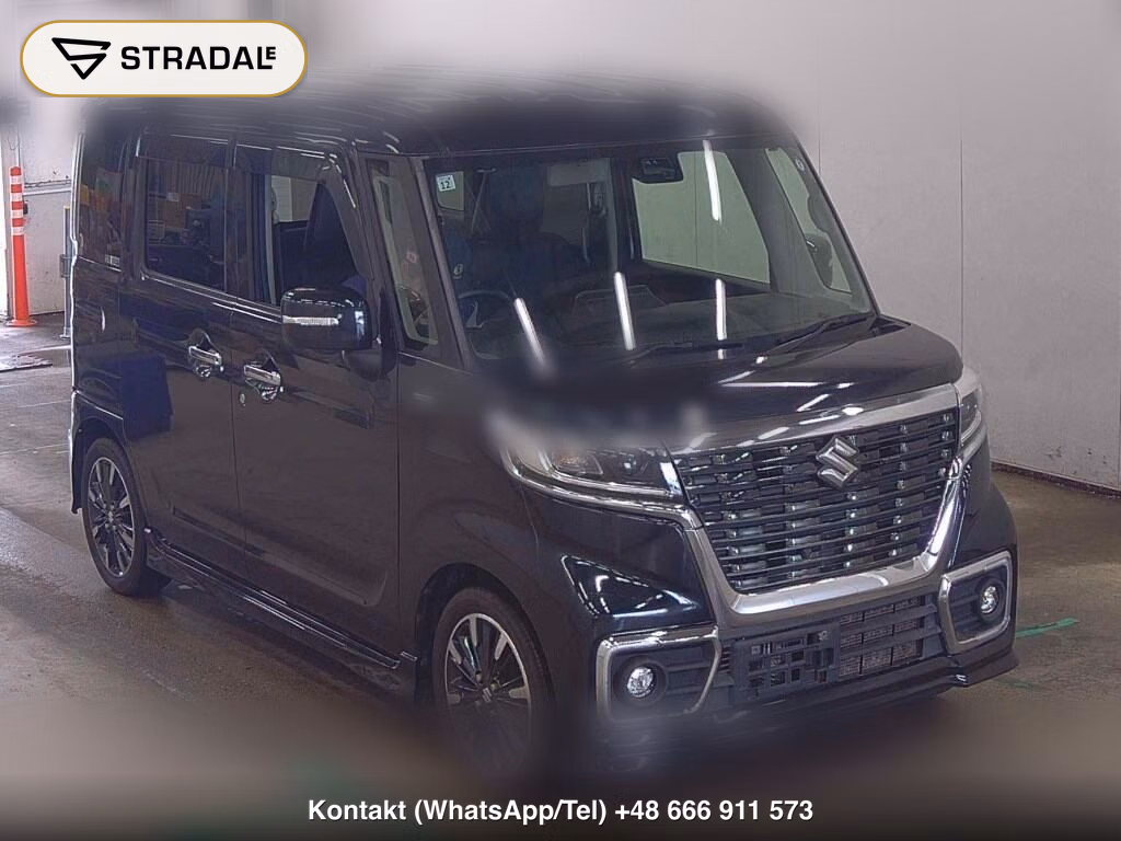 SUZUKI SPACIA CUSTOM 4WD HYBRID XS 2017, aukcja z Japonii, zdjęcie 1