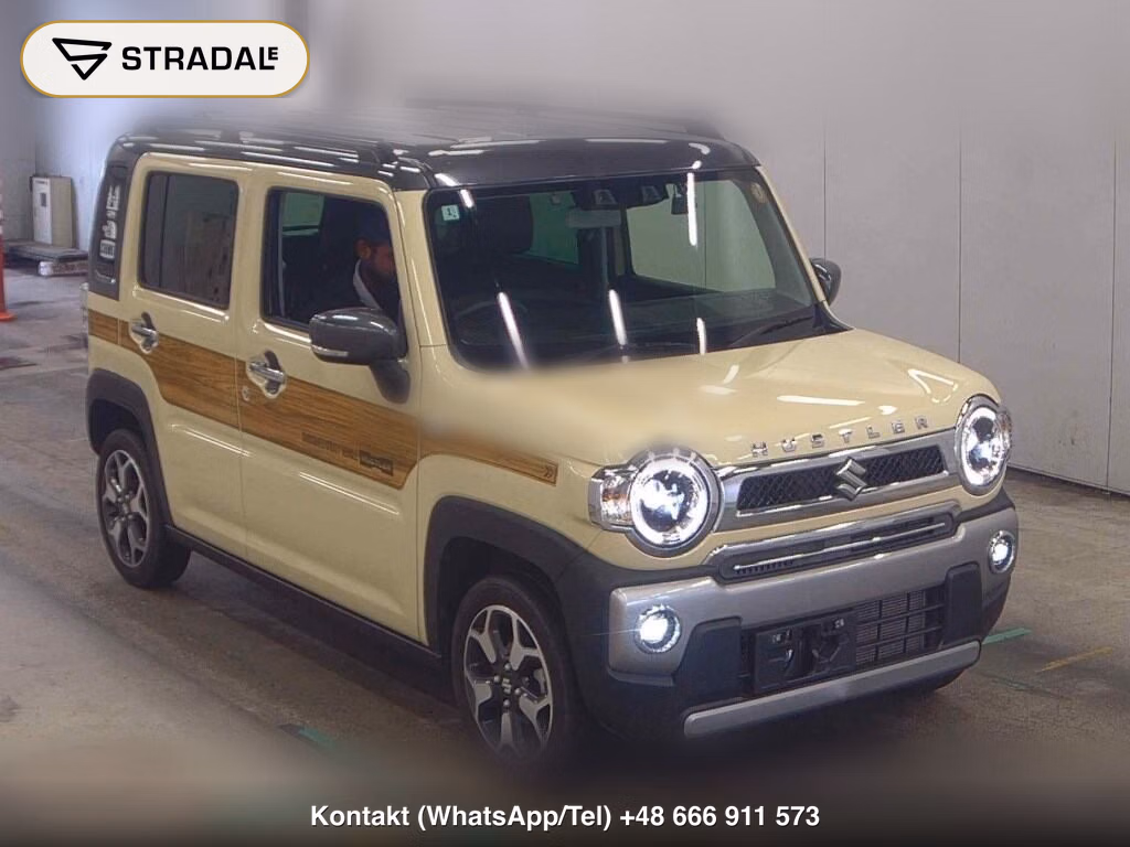 SUZUKI HUSTLER J STYLE TURBO 2022, aukcja z Japonii, zdjęcie 1