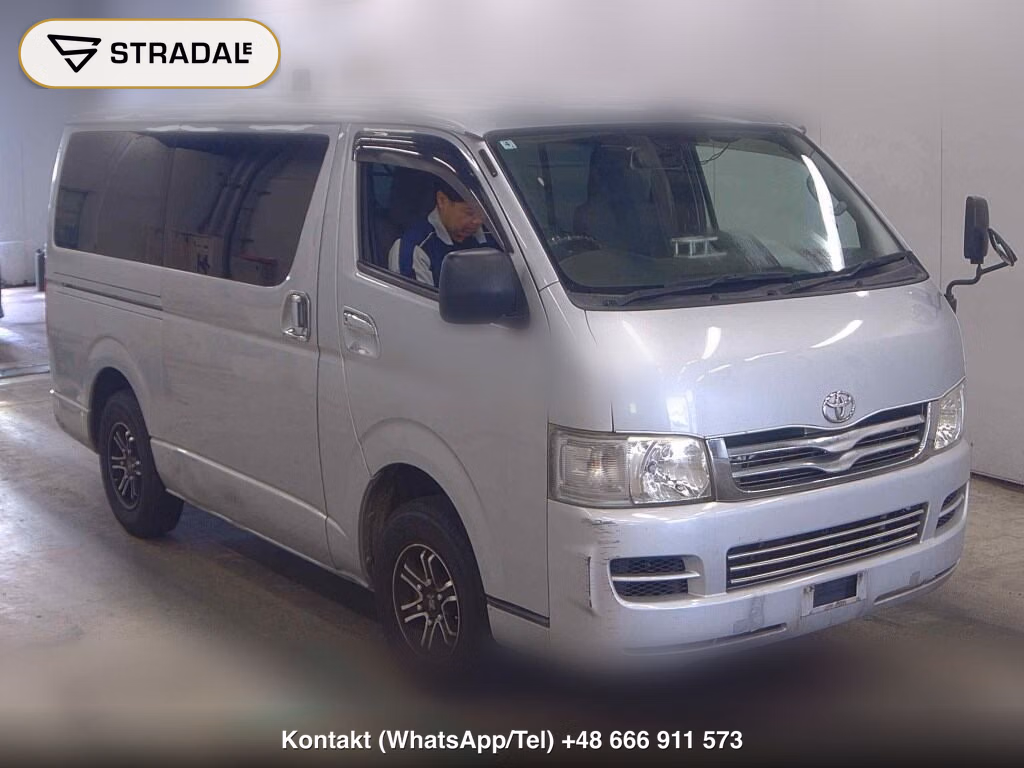 TOYOTA HIACE VAN 5D DX 2010, aukcja z Japonii, zdjęcie 1