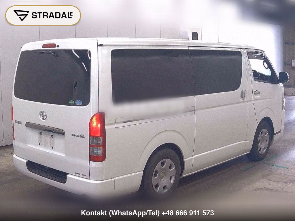 TOYOTA HIACE VAN 5D 4WD LONG SUPER GL DARK PRIME, miniaturka 6