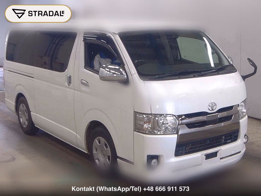 TOYOTA HIACE VAN 5D 4WD LONG SUPER GL DARK PRIME 2018, aukcja z Japonii, zdjęcie 1