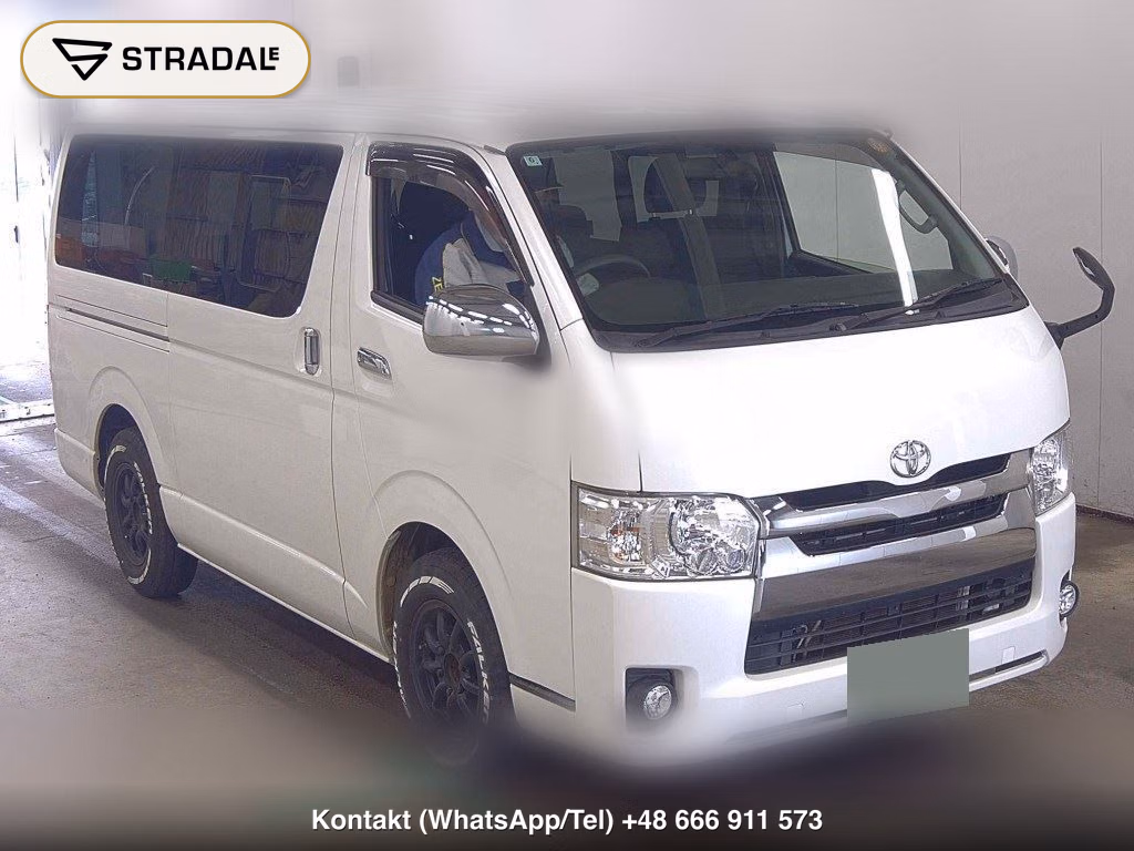 TOYOTA HIACE VAN 5D LONG SUPER GL 2016, aukcja z Japonii, zdjęcie 1