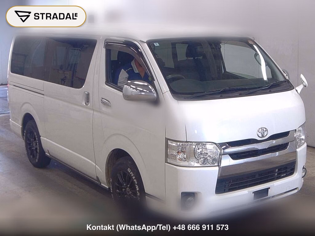 TOYOTA HIACE VAN 5D LONG SUPER GL 2014, aukcja z Japonii, zdjęcie 1