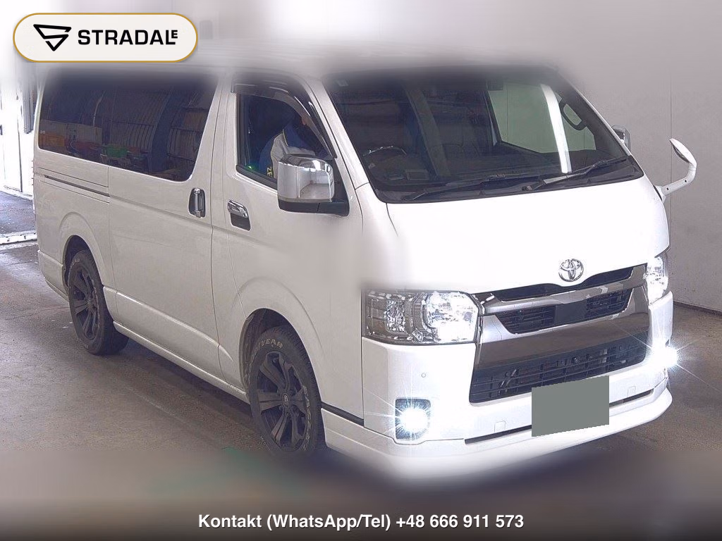 TOYOTA HIACE VAN 5D LONG SUPER GL DARK PRIME2 2022, aukcja z Japonii, zdjęcie 1