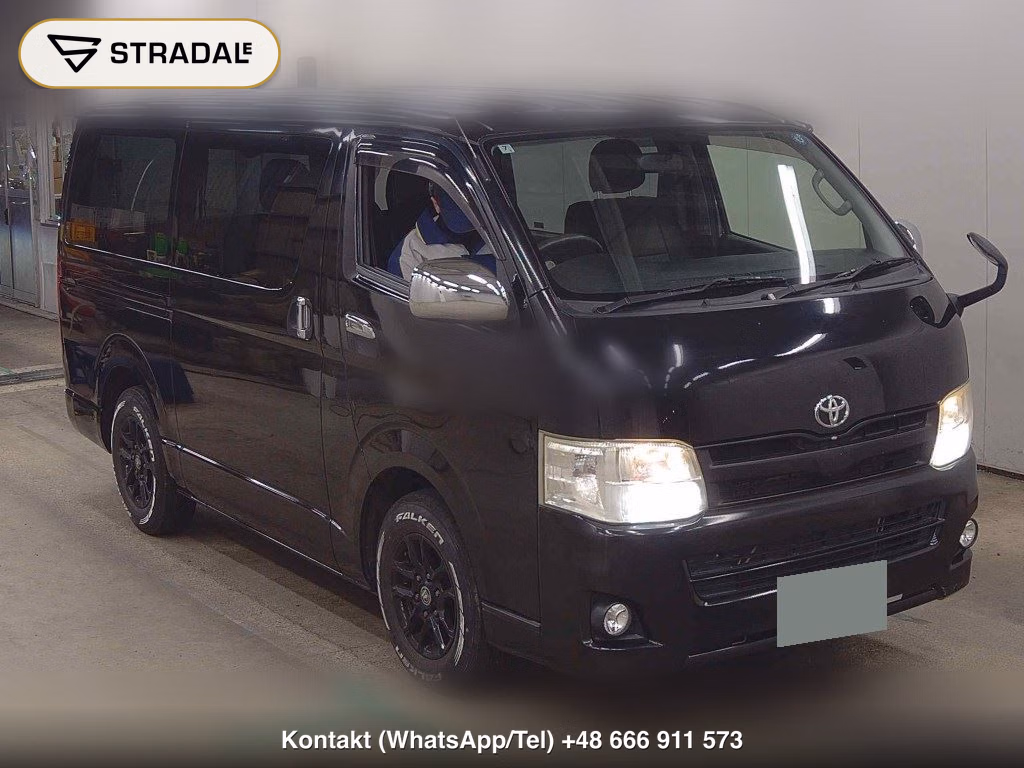 TOYOTA HIACE VAN 5D LONG SUPER GL 2013, aukcja z Japonii, zdjęcie 1