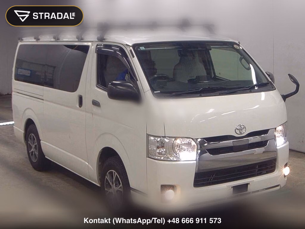 TOYOTA HIACE VAN 5D 4WD DX GL PACKAGE 2018, aukcja z Japonii, zdjęcie 1