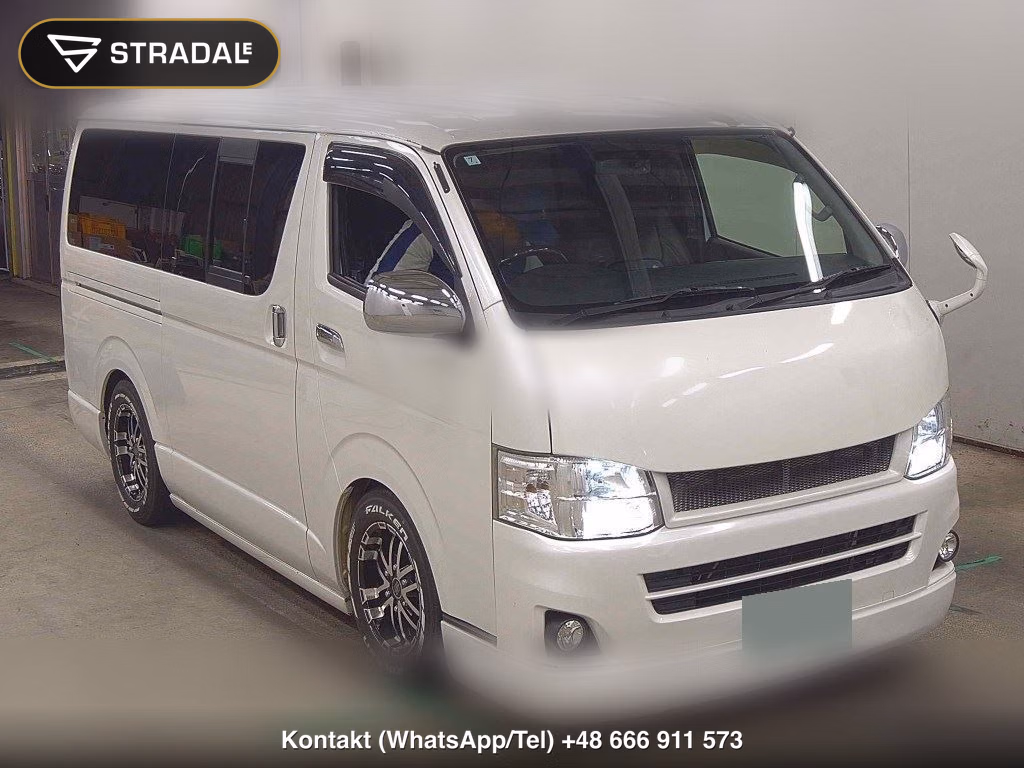 TOYOTA HIACE VAN 5D LONG SUPER GL 2012, aukcja z Japonii, zdjęcie 1