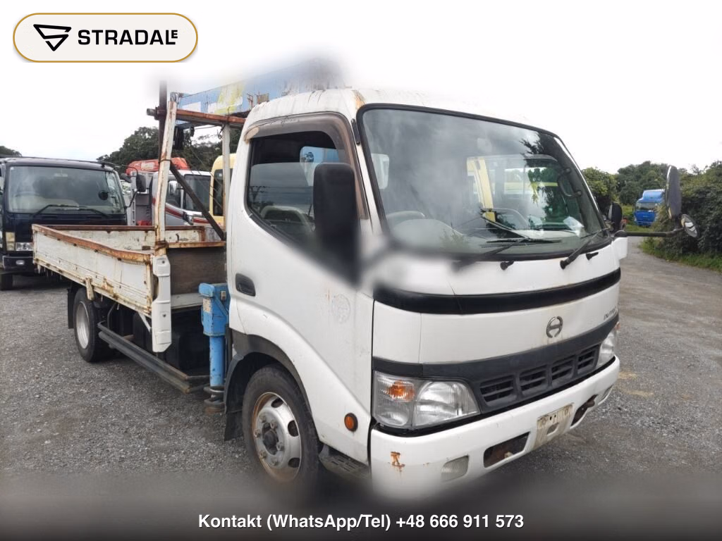 HINO DUTRO CRANE 2003, aukcja z Japonii, zdjęcie 1