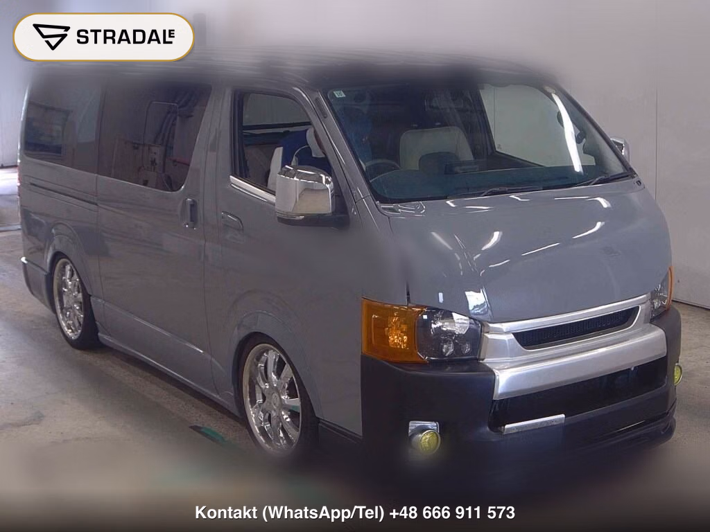 TOYOTA HIACE VAN 5D LONG SUPER GL 2006, aukcja z Japonii, zdjęcie 1