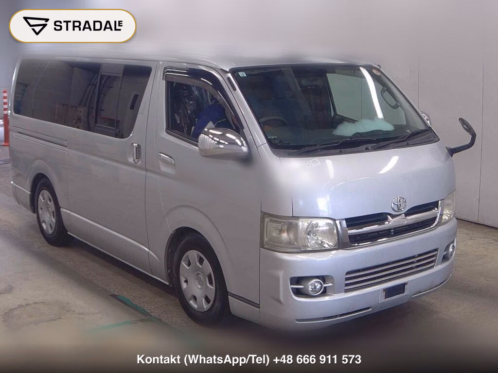 TOYOTA HIACE VAN 5D LONG SUPER GL 2006, aukcja z Japonii, zdjęcie 1