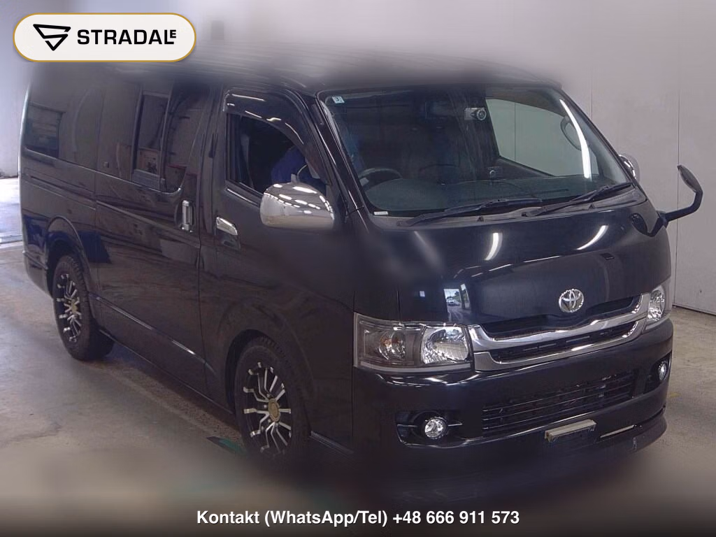 TOYOTA HIACE VAN 5D LONG SUPER GL 2010, aukcja z Japonii, zdjęcie 1