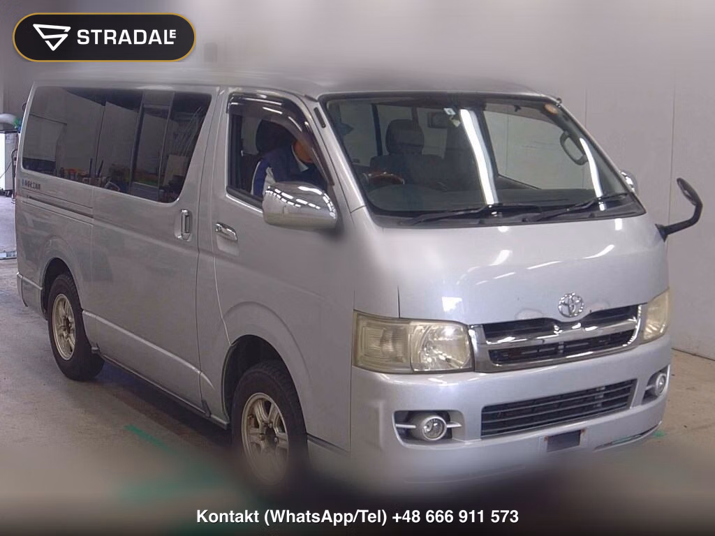 TOYOTA HIACE VAN 5D 4WD LONG SUPER GL 2018, aukcja z Japonii, zdjęcie 1