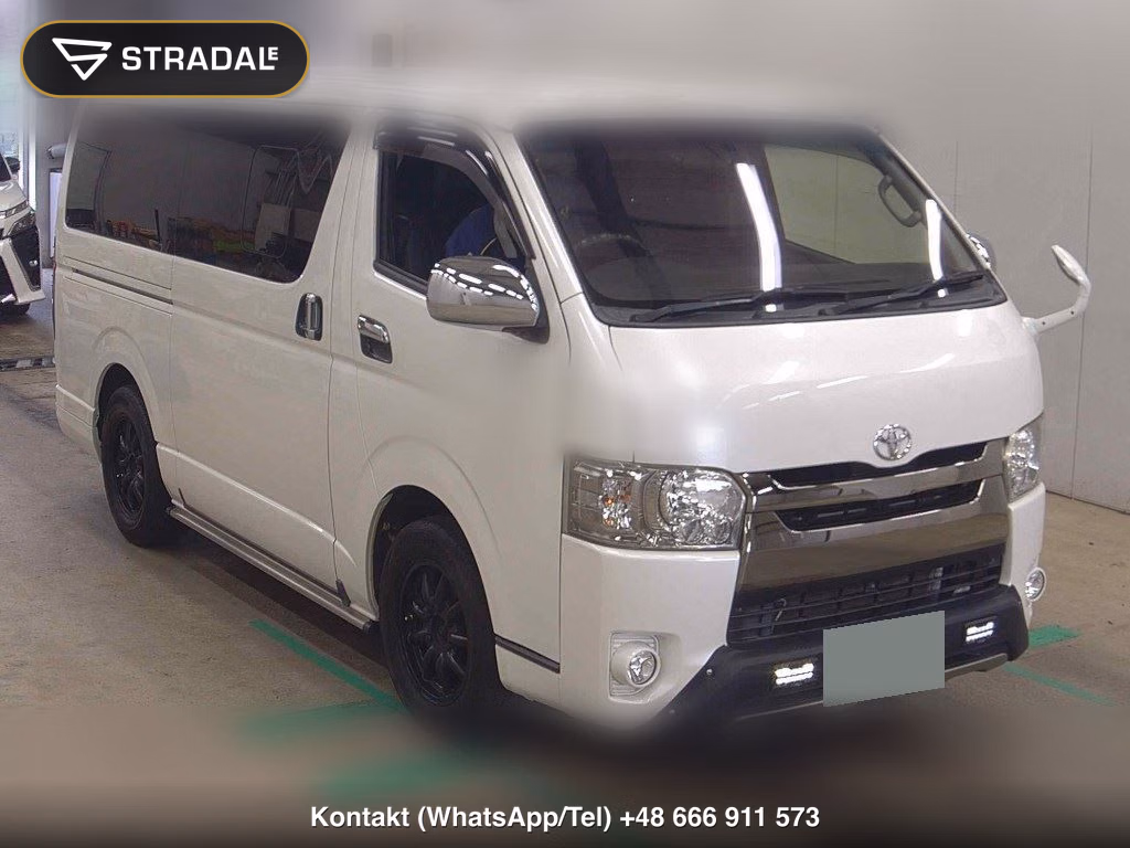 TOYOTA HIACE VAN 5D 4WD LONG SUPER GL DARK PRIME 2016, aukcja z Japonii, zdjęcie 1