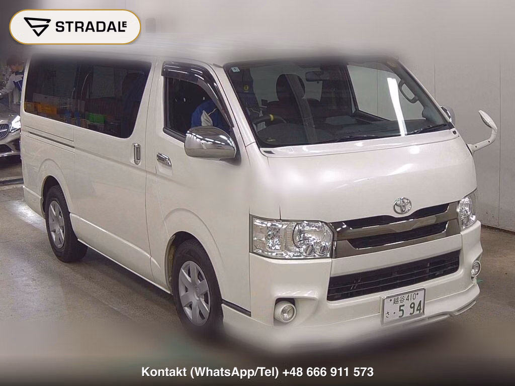 TOYOTA HIACE VAN 5D LONG SUPER GL 2016, aukcja z Japonii, zdjęcie 1