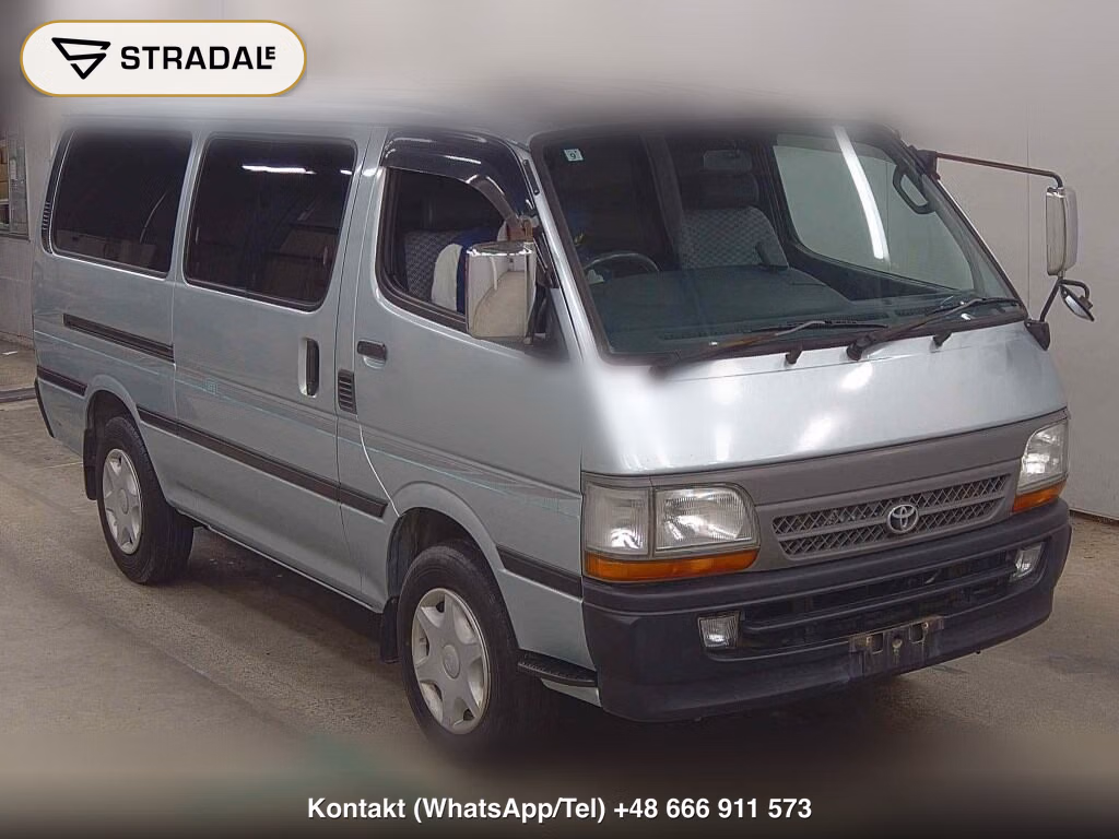 TOYOTA HIACE VAN 5D LONG DX GL PACKAGE 2002, aukcja z Japonii, zdjęcie 1