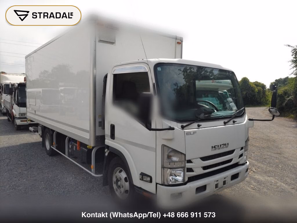 ISUZU ELF TRUCK 2D PANEL VAN POWER LIFTGATE 2020, aukcja z Japonii, zdjęcie 1
