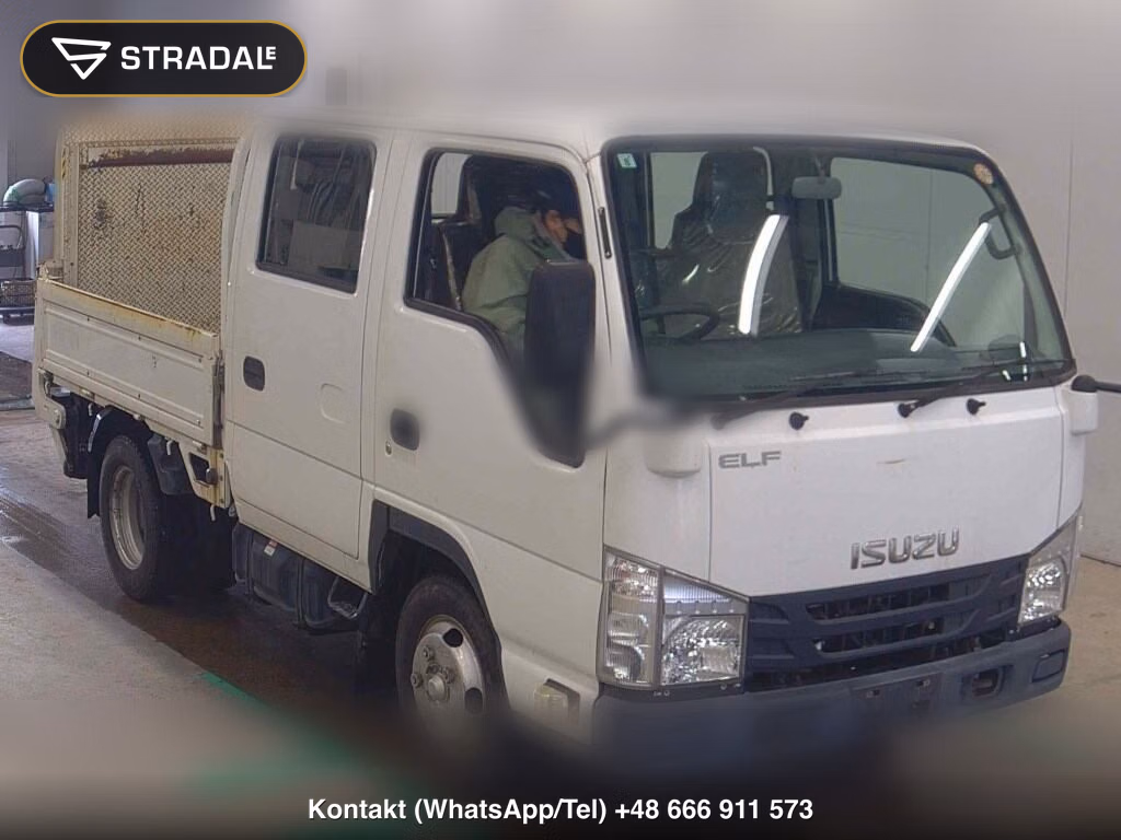 ISUZU ELF TRUCK 4D W CAB 2019, aukcja z Japonii, zdjęcie 1