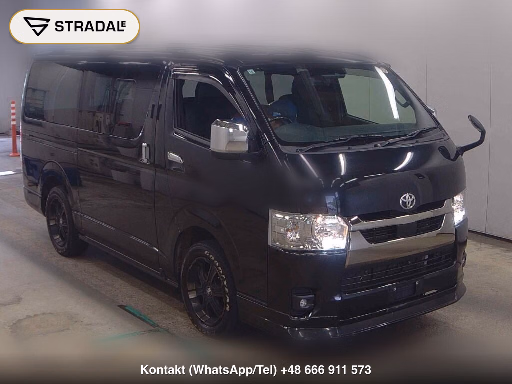 TOYOTA HIACE VAN 5D 4WD LONG SUPER GL DARK PRIME2 2022, aukcja z Japonii, zdjęcie 1