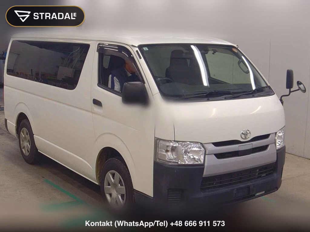 TOYOTA HIACE VAN 4D 4WD DX 2019, aukcja z Japonii, zdjęcie 1