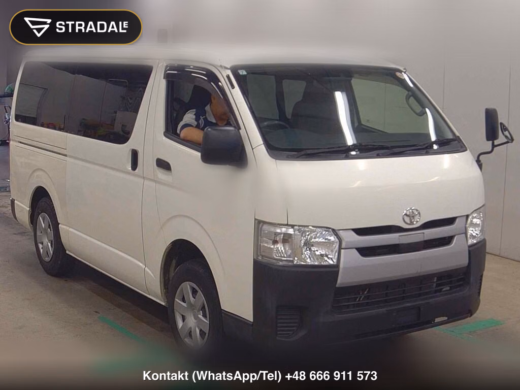 TOYOTA HIACE VAN 5D 4WD DX 2018, aukcja z Japonii, zdjęcie 1