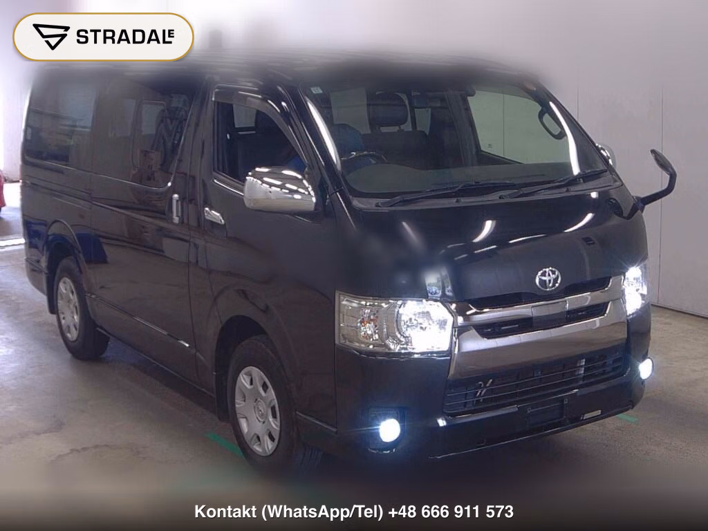 TOYOTA HIACE VAN 5D LONG SUPER GL DARK PRIME2 2018, aukcja z Japonii, zdjęcie 1