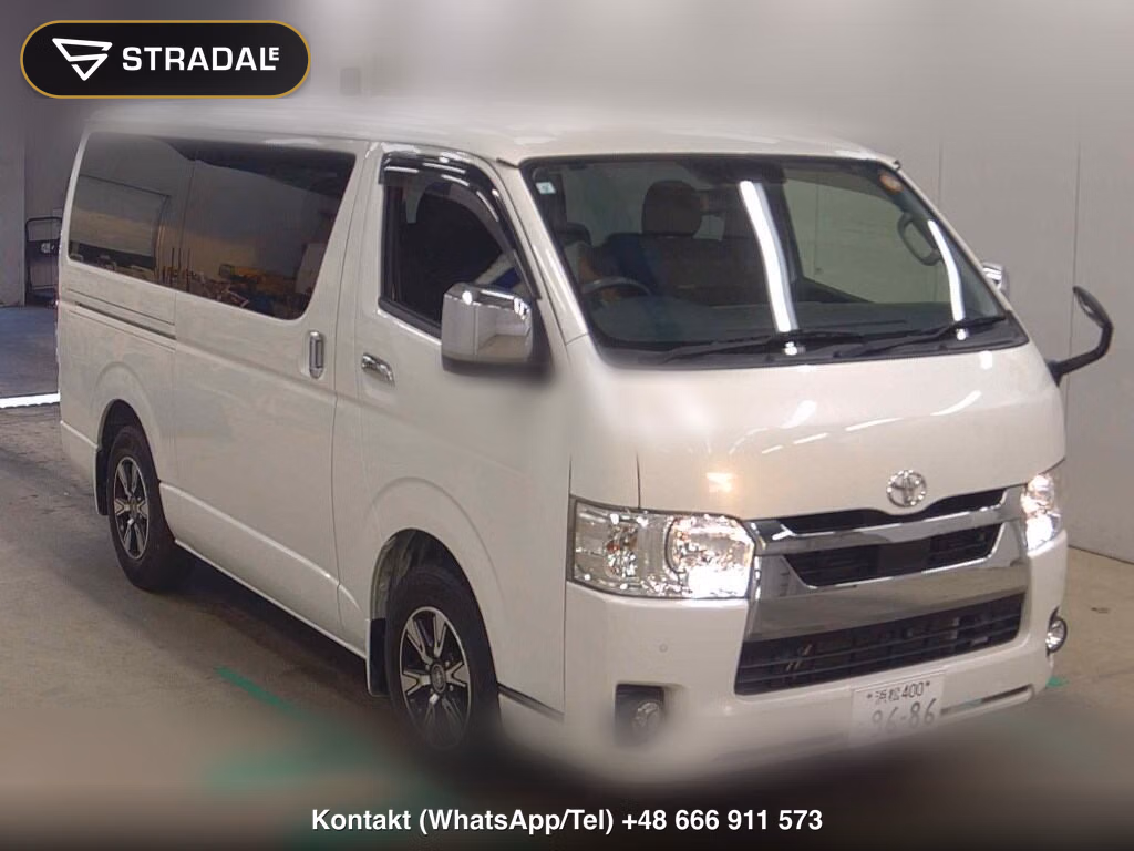 TOYOTA HIACE VAN 5D LONG SUPER GL 2020, aukcja z Japonii, zdjęcie 1